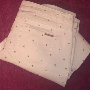 Micheal Kors white jeans